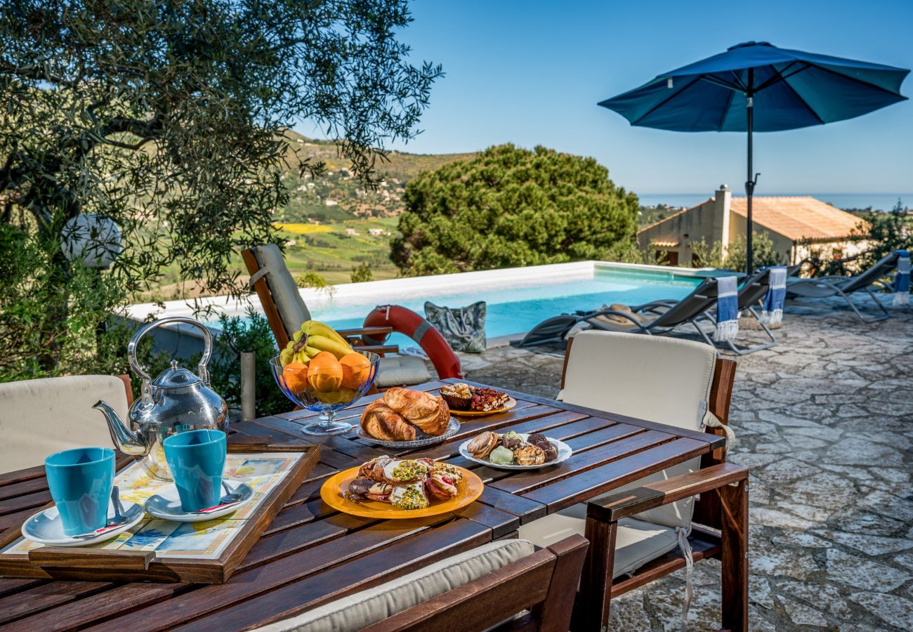 Villa a Scopello - Villa Le Terrazze Blu