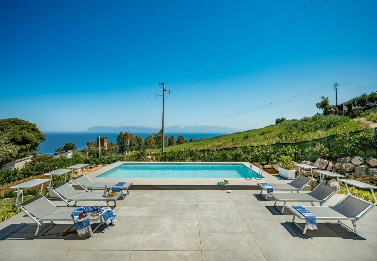 Villa a Scopello - Villa Lidia con piscina privata 