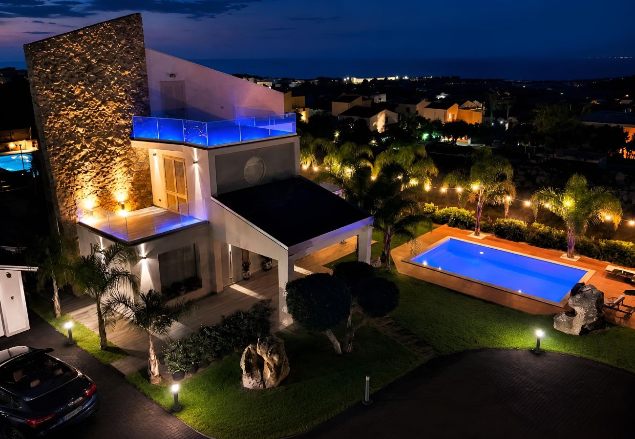 Villa a Castellammare del Golfo - Villa Skyline | Piscina Privata, Design e Vista sul Golfo